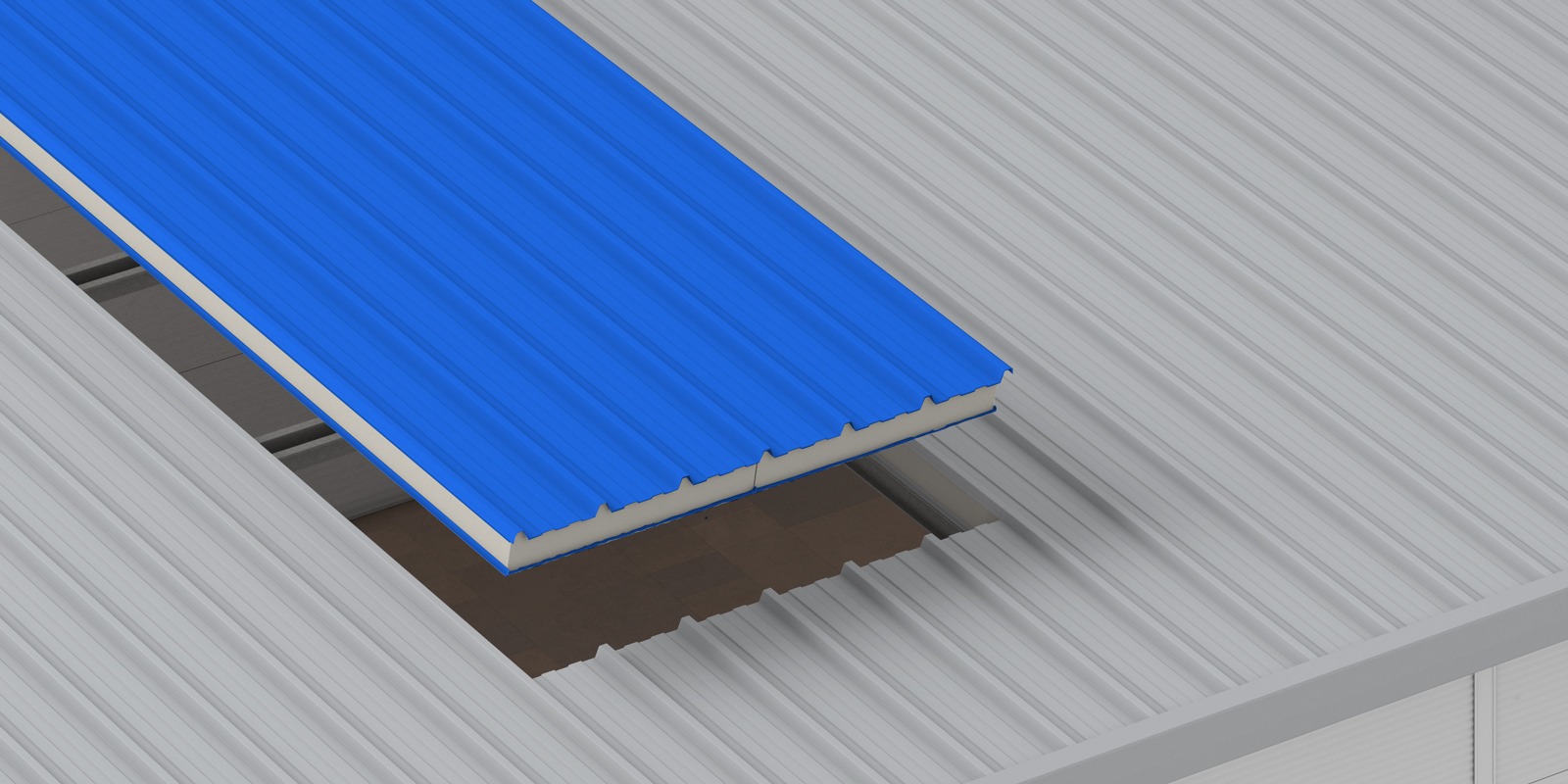 roof composite panels photo